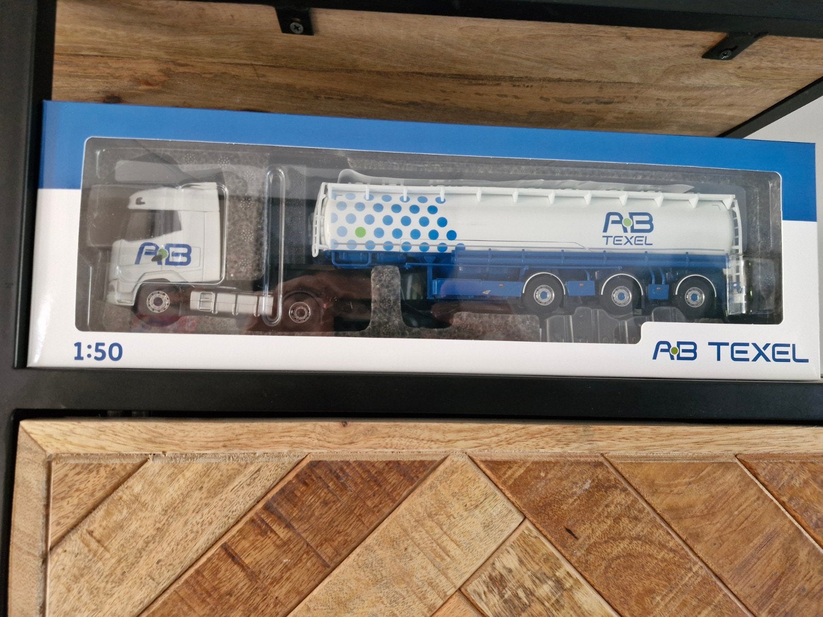 Daf XG met Welgro bulkoplegger AB Texel Group 1:50 Cavallino, Ophalen of Verzenden, Nieuw, Bus of Vrachtwagen