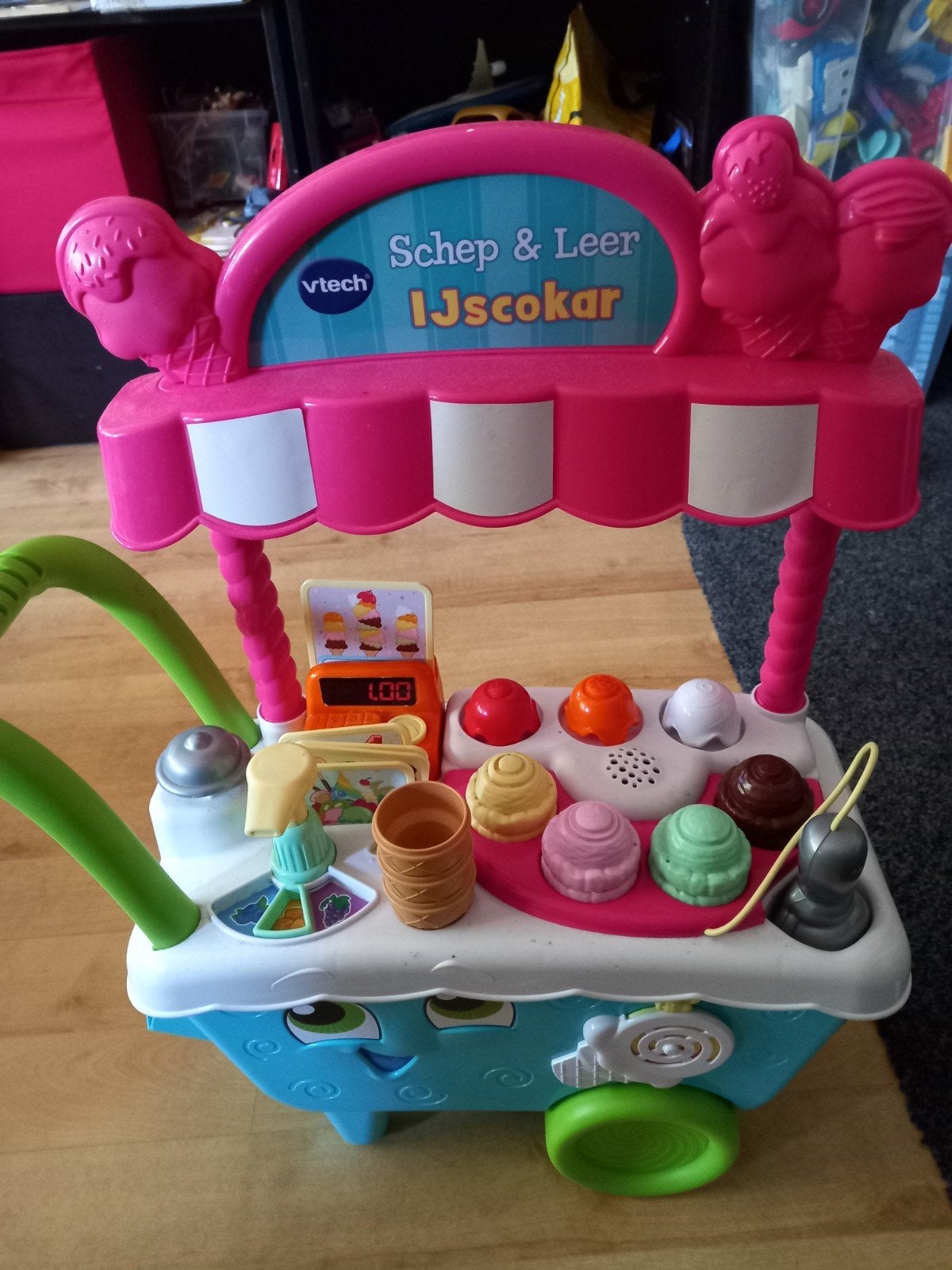 VTech Schep & Leer IJscokar, Kinderen en Baby's, Ophalen, Gebruikt, 2 tot 4 jaar