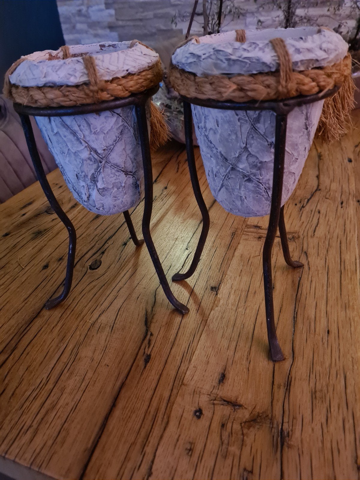 Te koop 2 decoratieve stolpen, Ophalen of Verzenden, Nieuw