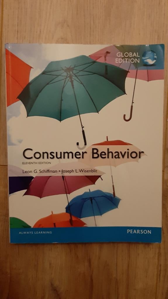 Consumer Behavior, Boeken, Pearson, Ophalen of Verzenden, Zo goed als nieuw, Overige onderwerpen