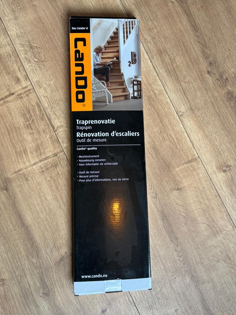 Cando Trapspin voor Traprenovatie - Zo goed als nieuw, Ophalen, Zo goed als nieuw