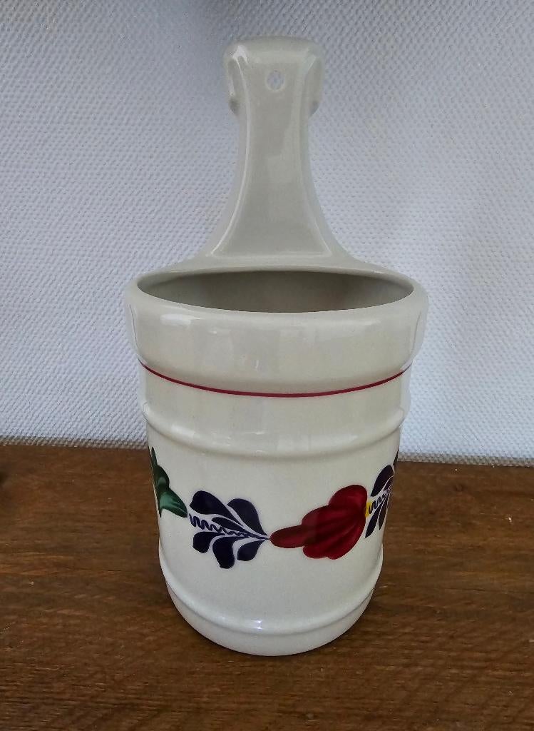 boerenbont pollepel, Huis en Inrichting, Keuken | Servies, Ophalen of Verzenden, Zo goed als nieuw, Aardewerk, Overige typen