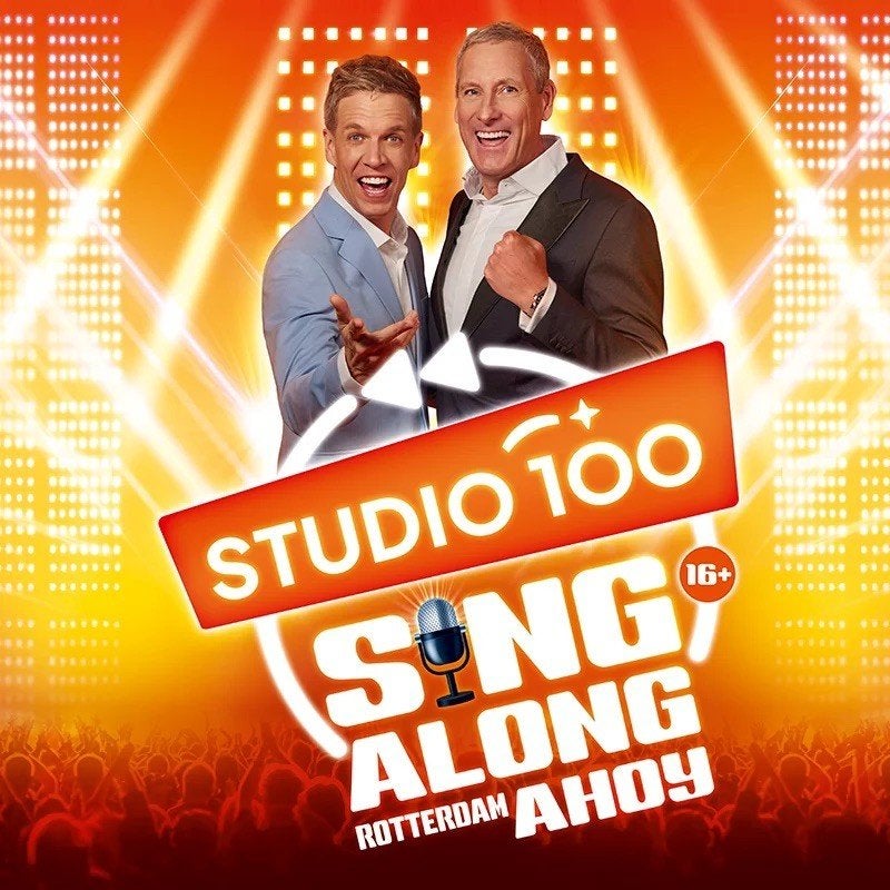 2 tickets voor studio100 singalong Rotterdam + hotel, Twee personen, 1 overnachting