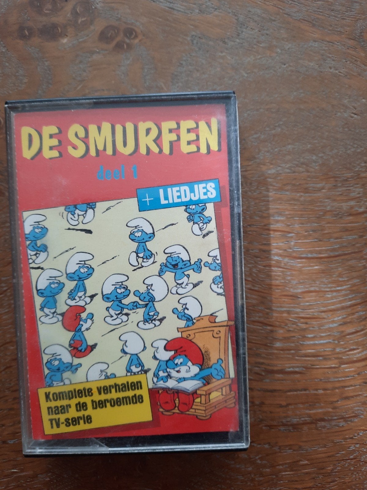 DE SMURFEN Deel 1! verhalen en Liedjes! Goede staat!, Cd's en Dvd's, Cassettebandjes, Gebruikt, Kinderen en Jeugd, 1 bandje, Ophalen of Verzenden