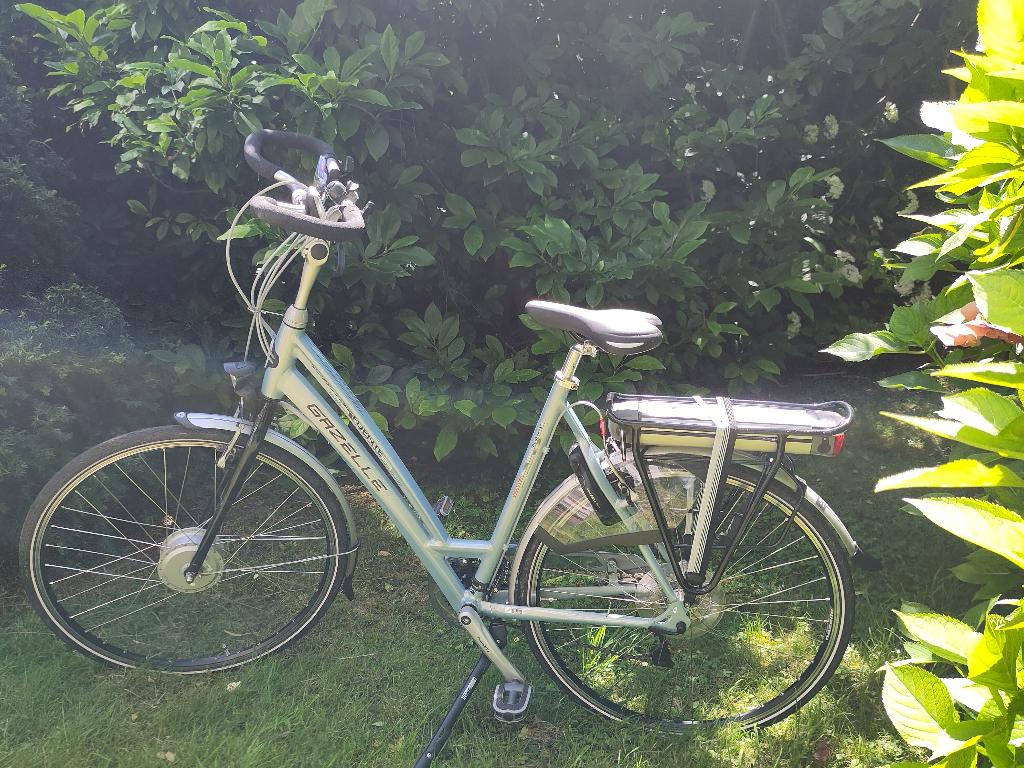 Elektrische dames fiets Gazelle Fuente, Ophalen, Gebruikt, 59 cm of meer, Gazelle