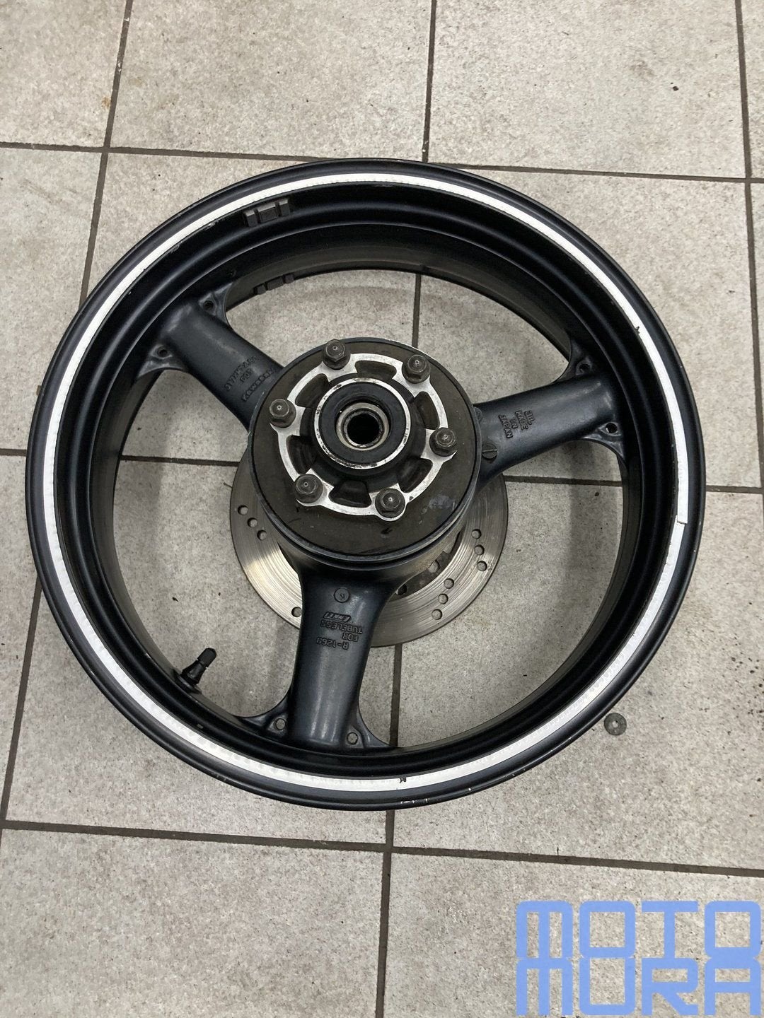 Achtervelg met remschijf Kawasaki ZXR 400 1991 - 2003 zxr400, Gebruikt, -, -, Ophalen of Verzenden