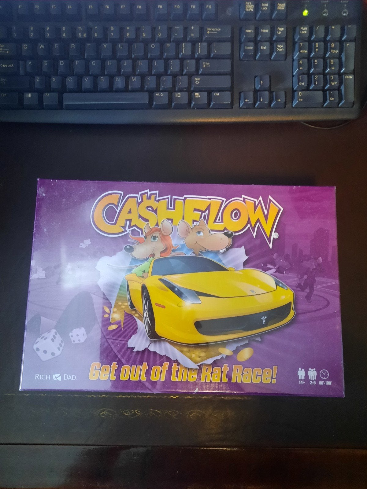 Cashflow - Nieuw in verpakking - Engels, Vijf spelers of meer, Ophalen of Verzenden, Nieuw, Rich Dad