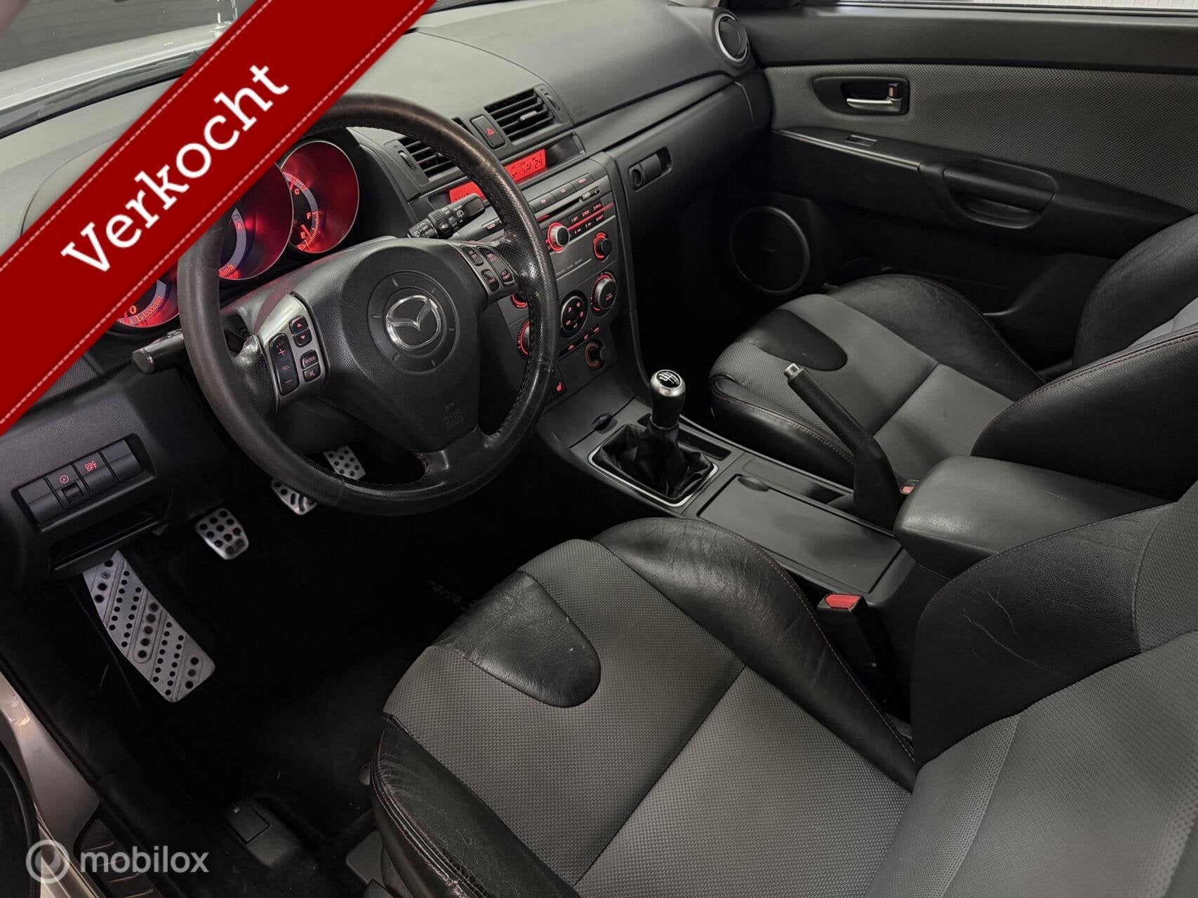 Mazda 3 2.3 Turbo MPS 260 PK|Airco|Cruise|Bose|Sport stoelen, Gebruikt, 4 cilinders, 2261 cc, Handgeschakeld