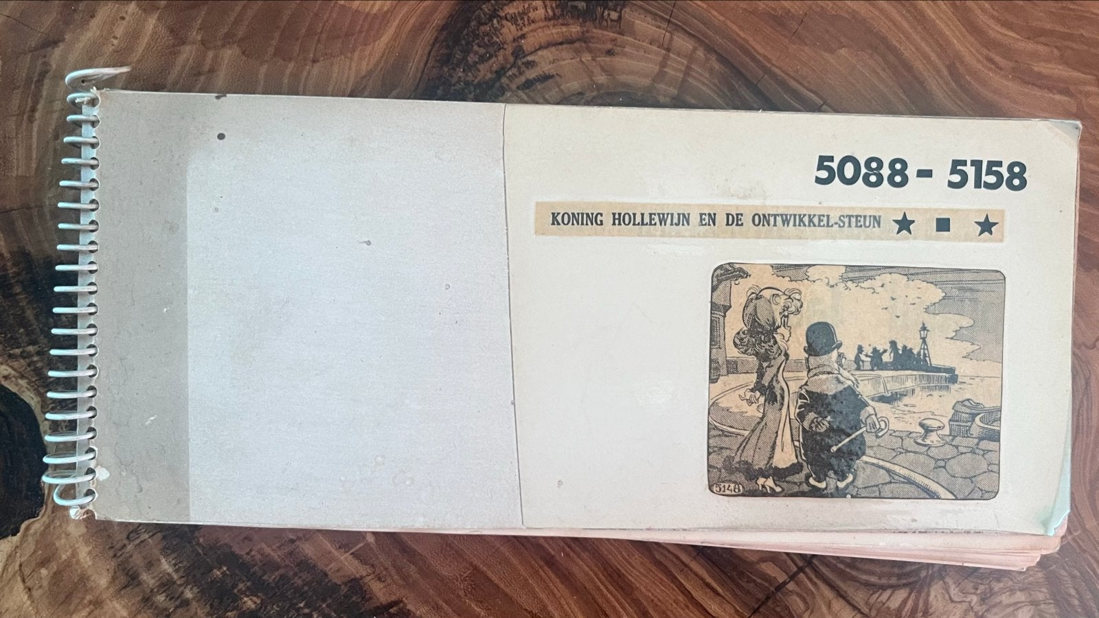 Koning Hollewijn en de Ontwikkel-steun -  1971 Telegraaf, Eén stripboek, Ophalen of Verzenden, Gelezen