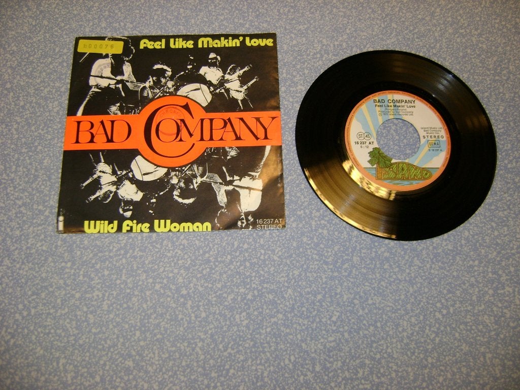 BAD COMPANY, Originele persing, 7 inch, Ophalen of Verzenden, Zo goed als nieuw