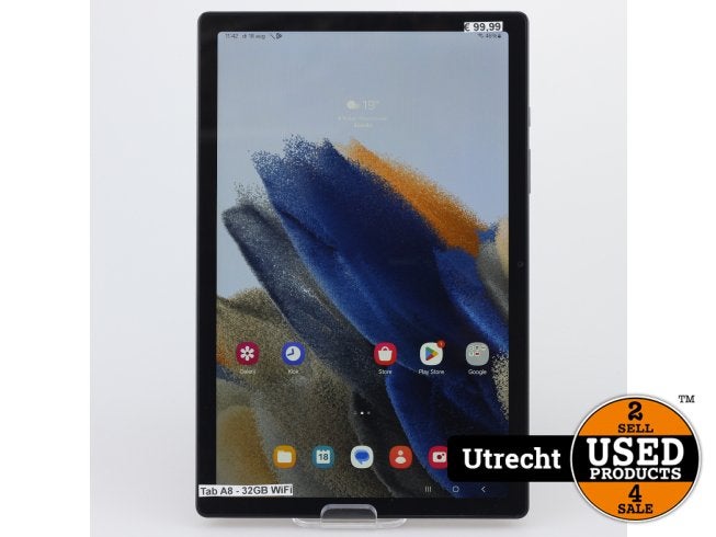 Samsung Galaxy Tab A8 2022 32GB WiFi Zwart Nette Staat, Computers en Software, Android Tablets, Samsung, Zo goed als nieuw, Support@Samsung.com