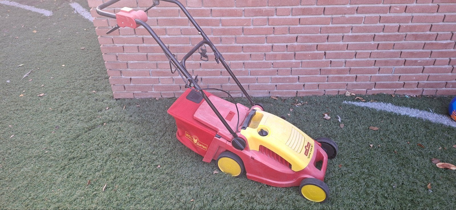 Wolf Garten Compact Plus 34 E, Ophalen, Gebruikt, Elektrische grasmaaier, Kooimesmaaier