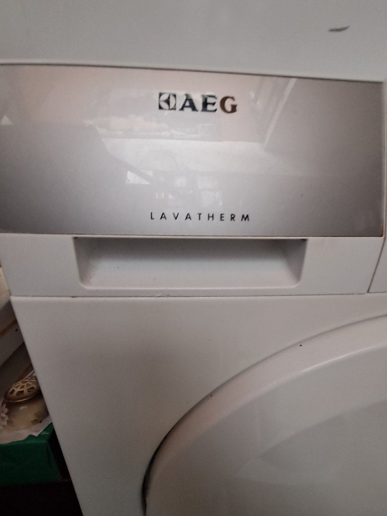 AEG Lavatherm ProTex condensdroger wasdroger wit  CS27334, Ophalen, 6 tot 8 kg, Gebruikt, Voorlader