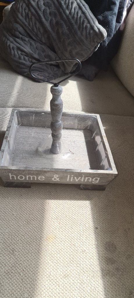 Etagere grijs grijze etagere, Ophalen, Zo goed als nieuw