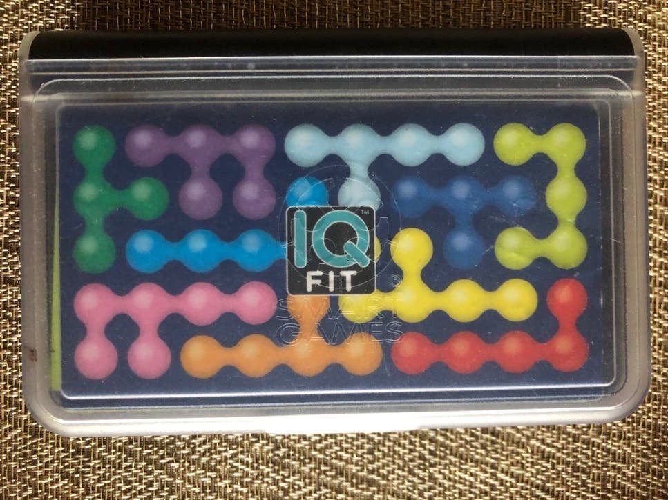 IQ Fit spel - SmartGames logica puzzel, Ophalen of Verzenden, Zo goed als nieuw, Overige typen