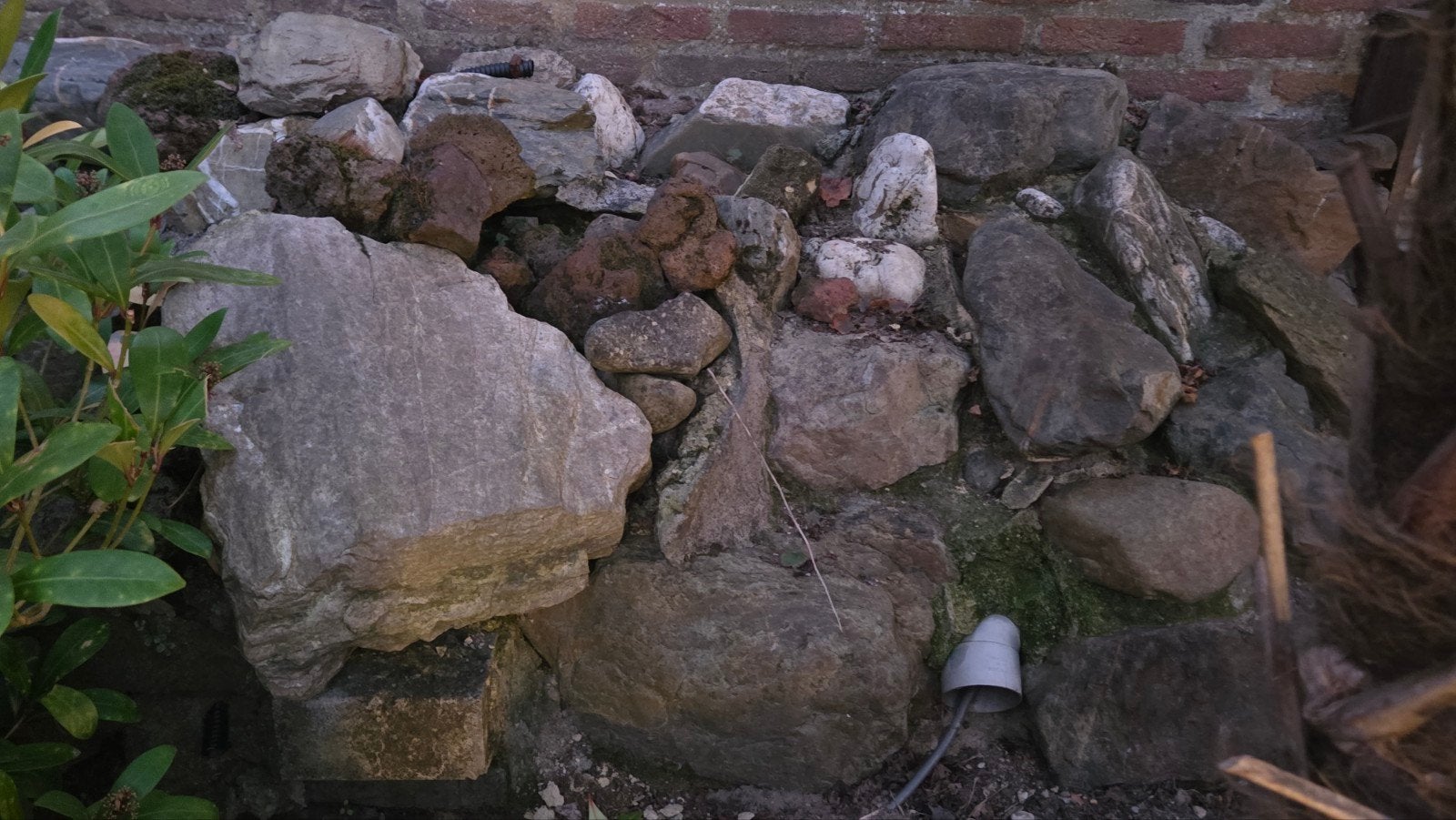 Diverse natuurstenen voor tuin of decoratie, Ophalen, Overige materialen, Gebruikt, Kei