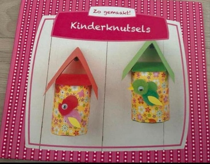 Kinderknutsels, zo gemaakt! Knutselboek voor kinderen, Boeken, Ophalen of Verzenden, Zo goed als nieuw