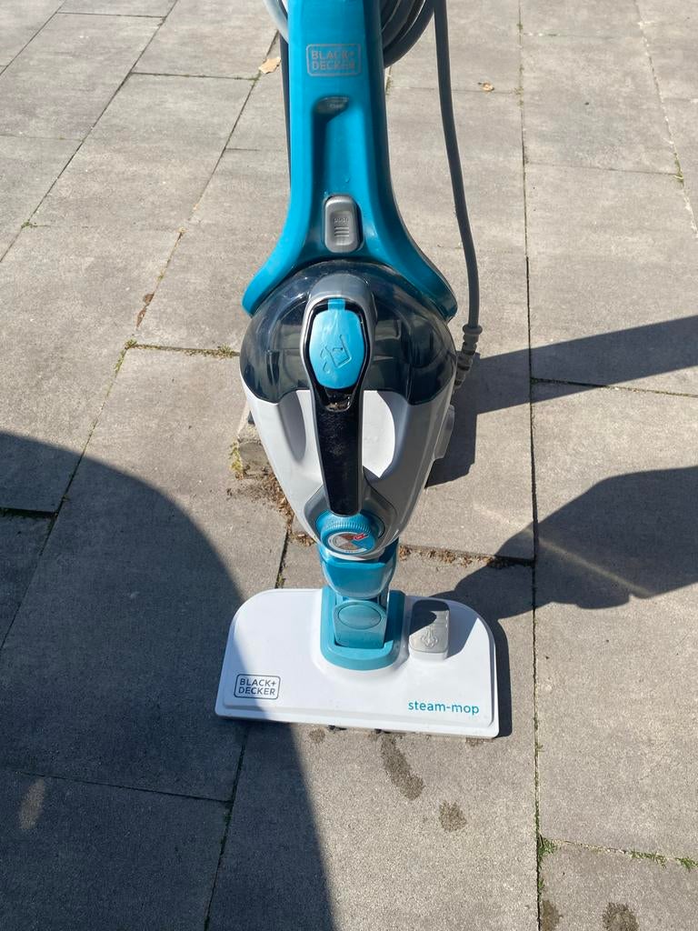 Black+Decker Steam-mop - Krachtige Stoomreiniger, Ophalen of Verzenden, Zo goed als nieuw