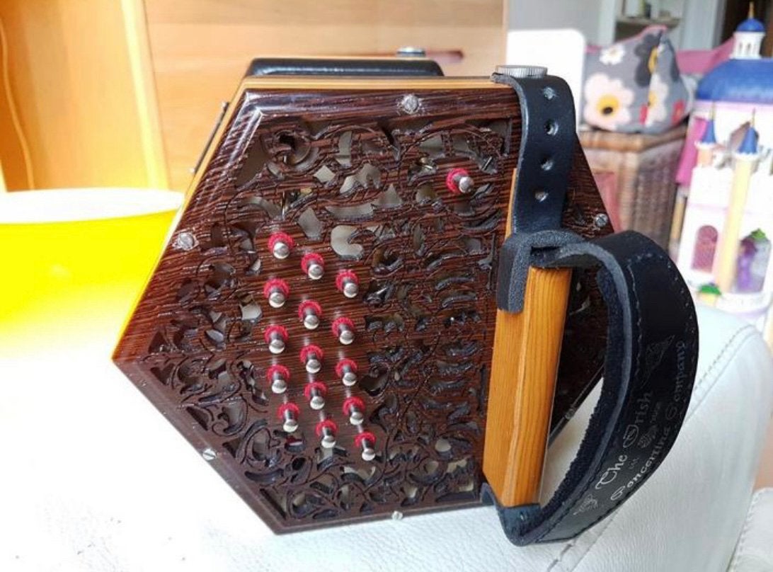 Concertina G/C Eiru van irish concertina company, Ophalen of Verzenden