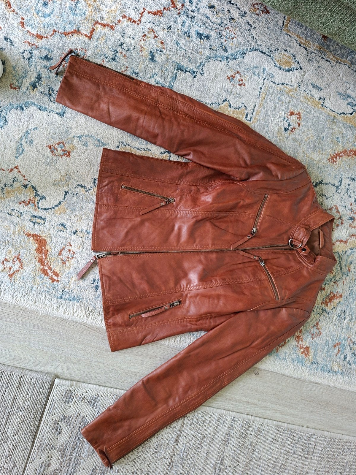 leren dames jasje maat 40, Ophalen of Verzenden, Nieuw, Maat 38/40 (M), Zwart