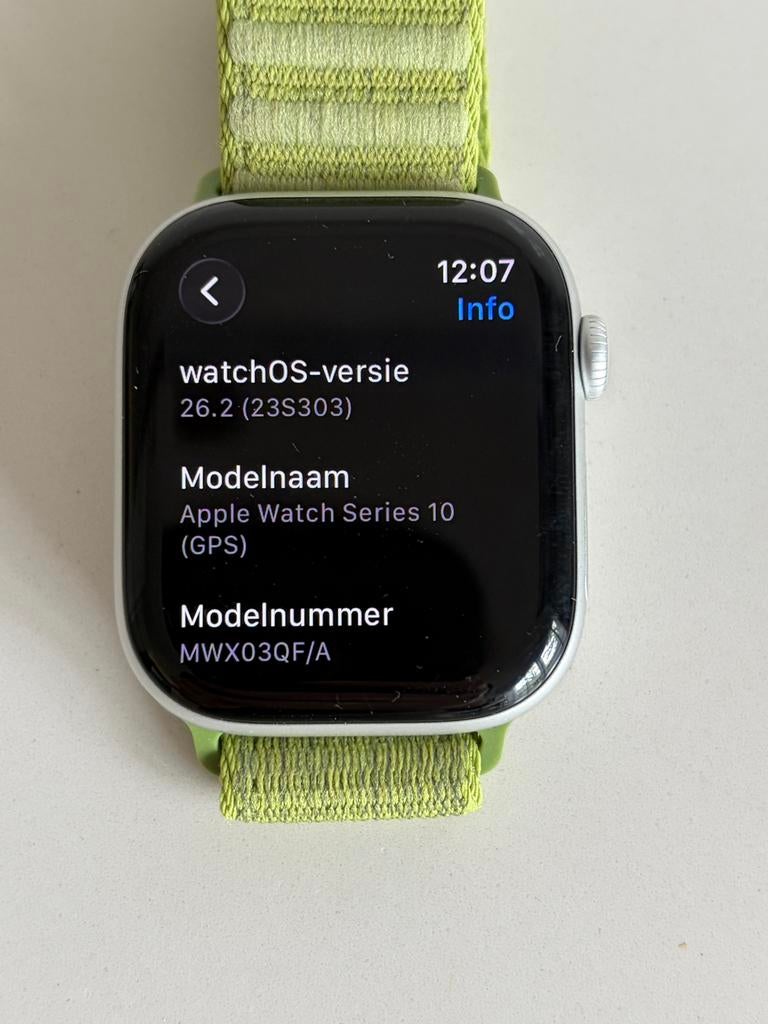 Apple Watch Series 10 | 46mm | Silver Alu | 99% | als nieuw, Sieraden, Tassen en Uiterlijk, Smartwatches, Ophalen of Verzenden