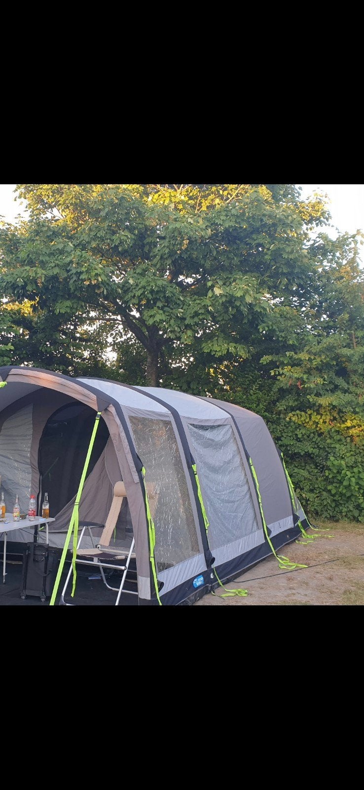Kampa Hayling Classic Air Pro 4 TC inclusief canopy, Caravans en Kamperen, Ophalen of Verzenden