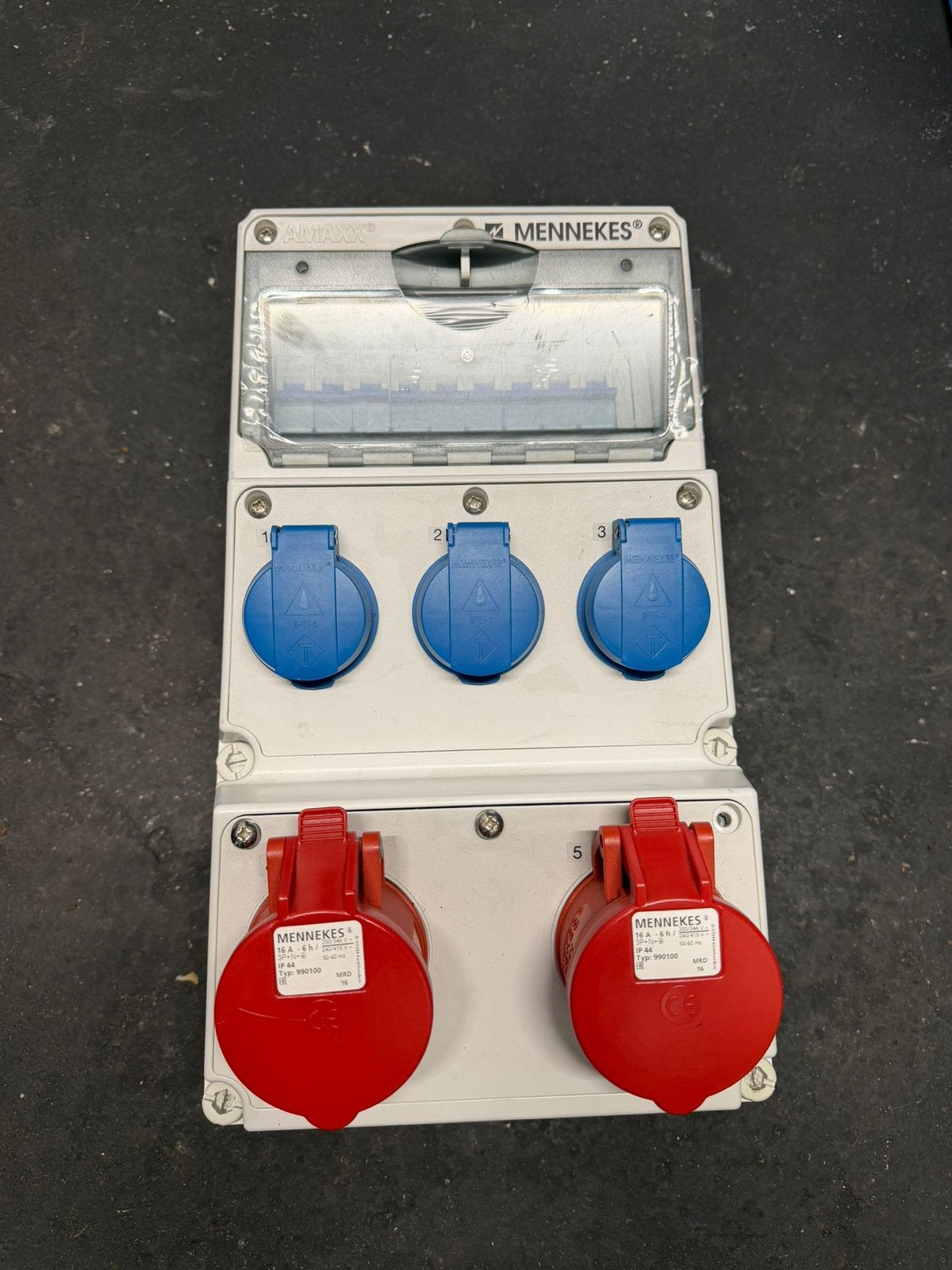 Mennekes AMAXX CEE Stekkerdoos Combinatie - 930048, Ophalen of Verzenden, Nieuw, Stekkerdoos