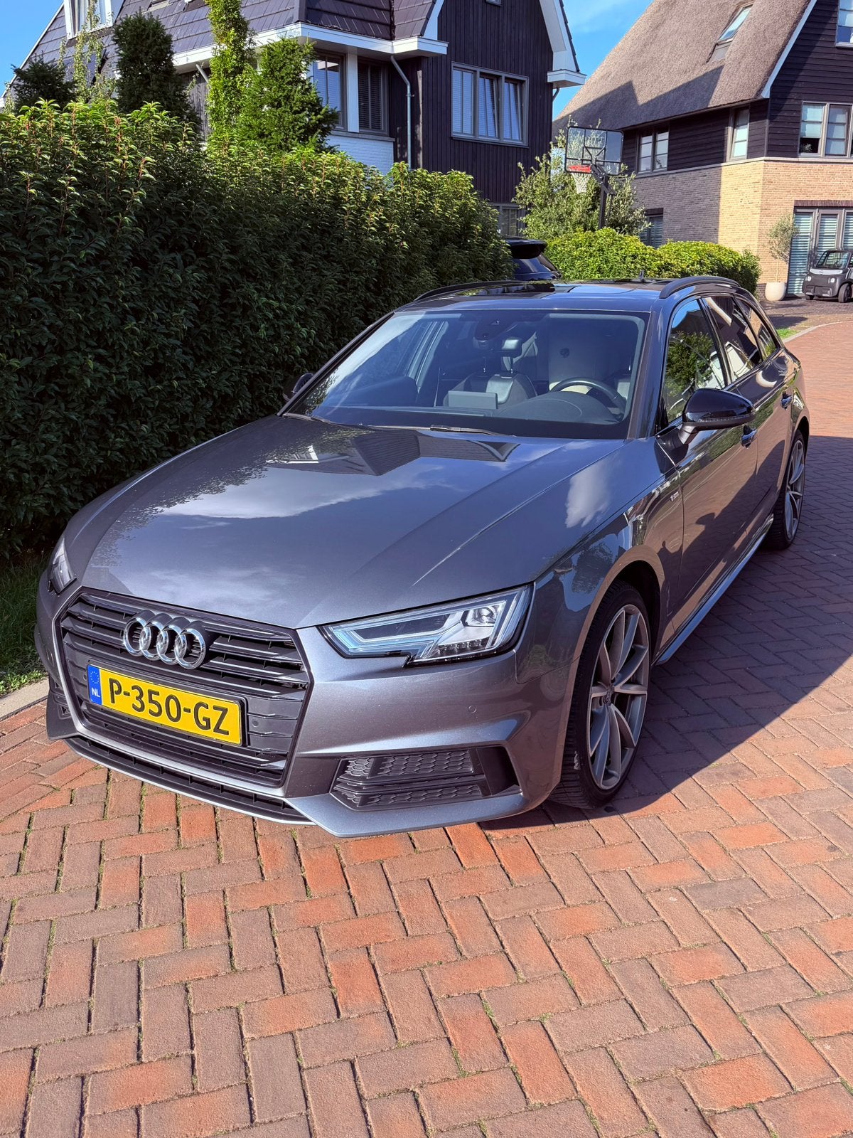 Audi A4 2.0 TFSI 190pk S-Tronic S-Line Virtual-C Pano Leder, Auto's, 190 pk, 1984 cc, Stationwagon, 84 €/maand