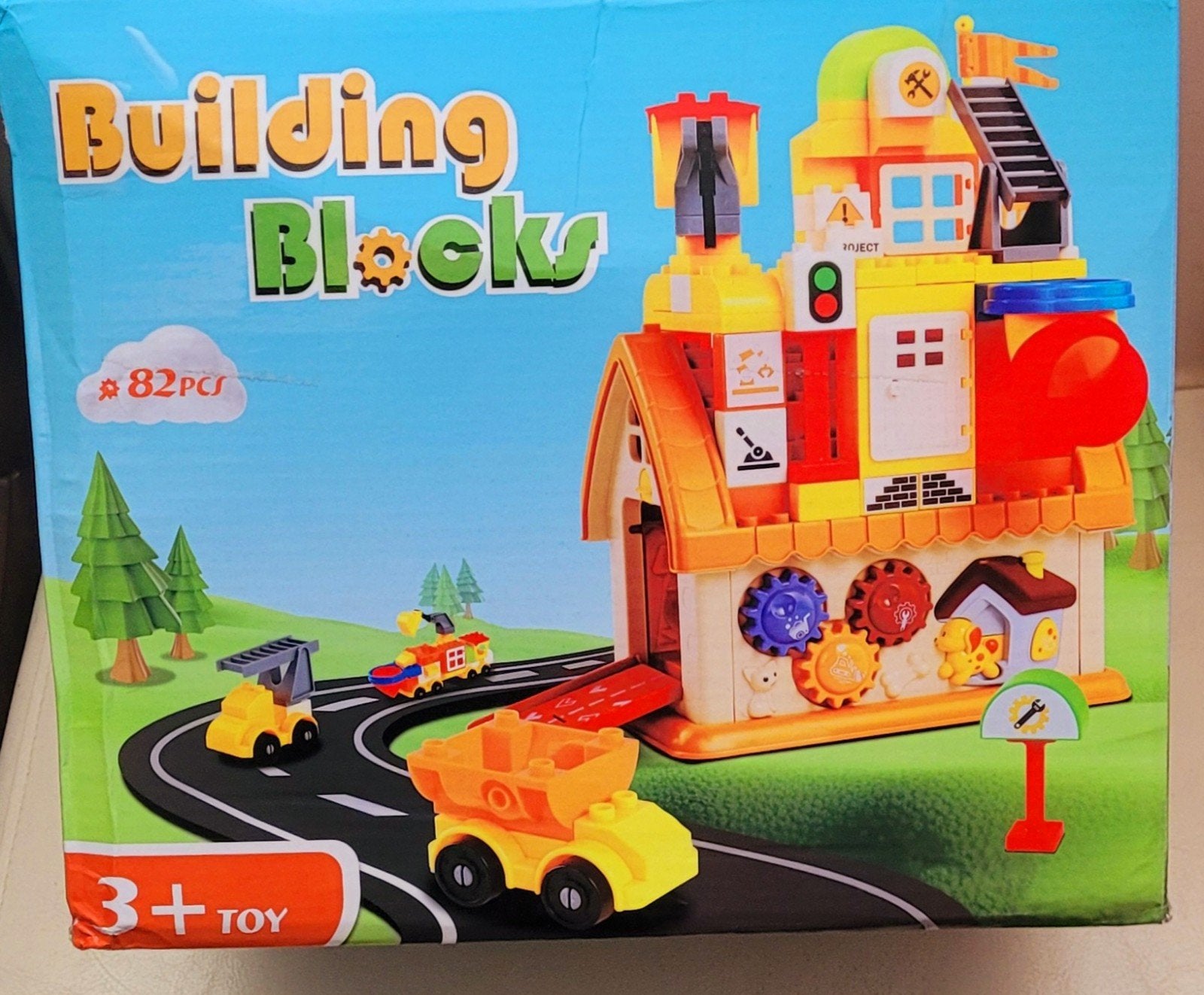 BABE C TOY Bouwblokken Set - 82 Stuks Constructie Speelgoed, Ophalen of Verzenden, Nieuw, Overige merken