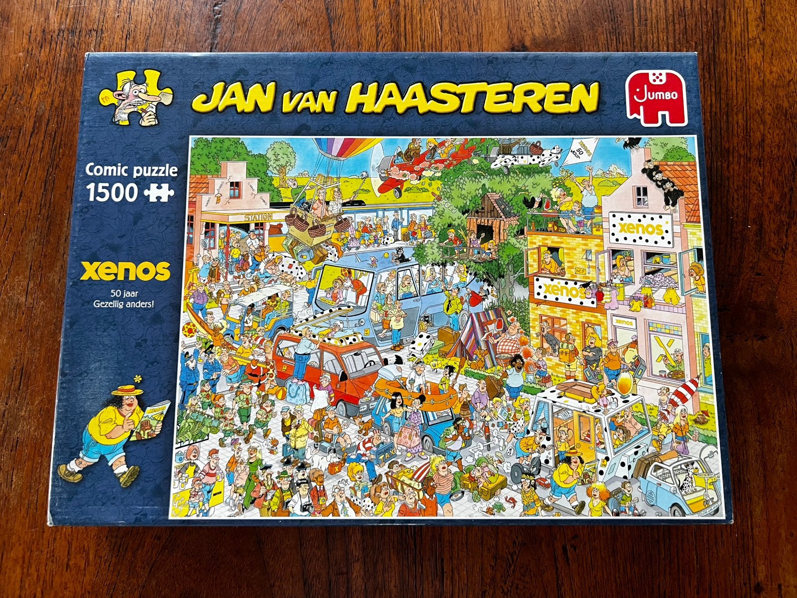 Jan van Haasteren - 1500 st. - Xenos 50 jaar, Hobby en Vrije tijd, Ophalen, 500 t/m 1500 stukjes, Zo goed als nieuw