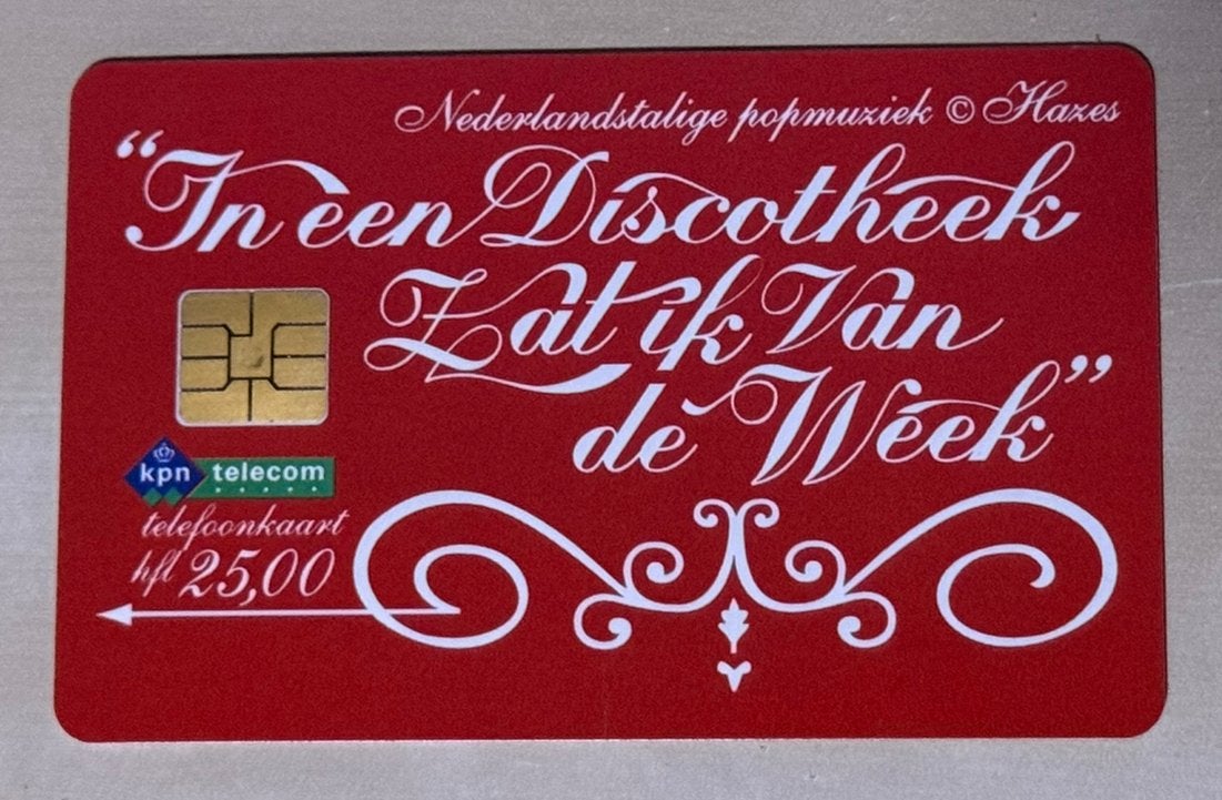André Hazes | Telefoonkaart | 25 gulden, Ophalen of Verzenden, Nederland