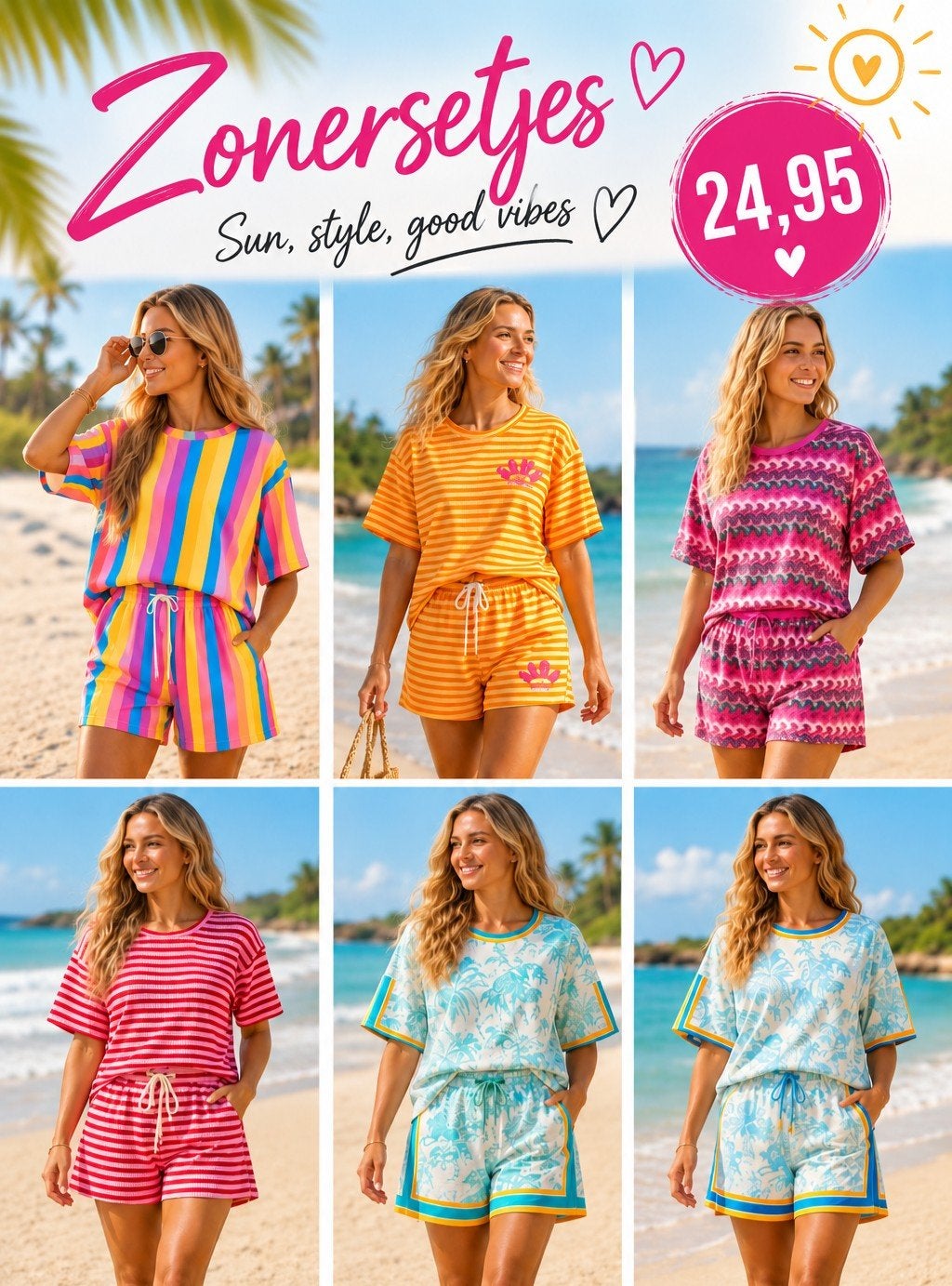 Zomersetjes, ., Overige typen, Nieuw, Ophalen of Verzenden