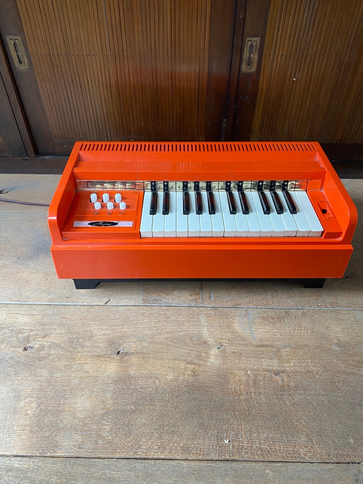 Magnus organ type 410 vintage retro elecrtic orgel, Muziek en Instrumenten, Ophalen of Verzenden, Gebruikt, 1 klavier, Harmonium