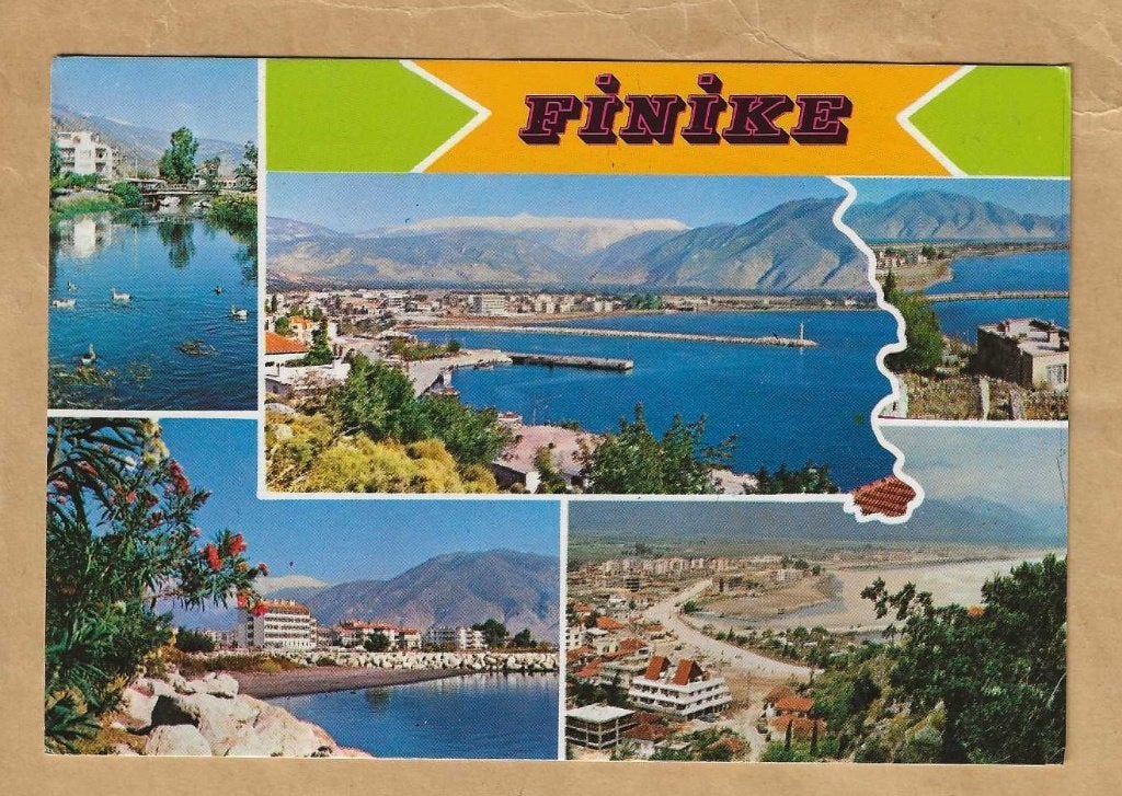 Finike, Turkije - Vintage Ansichtkaart, Ophalen of Verzenden, 1980 tot heden, Gelopen, Buiten Europa