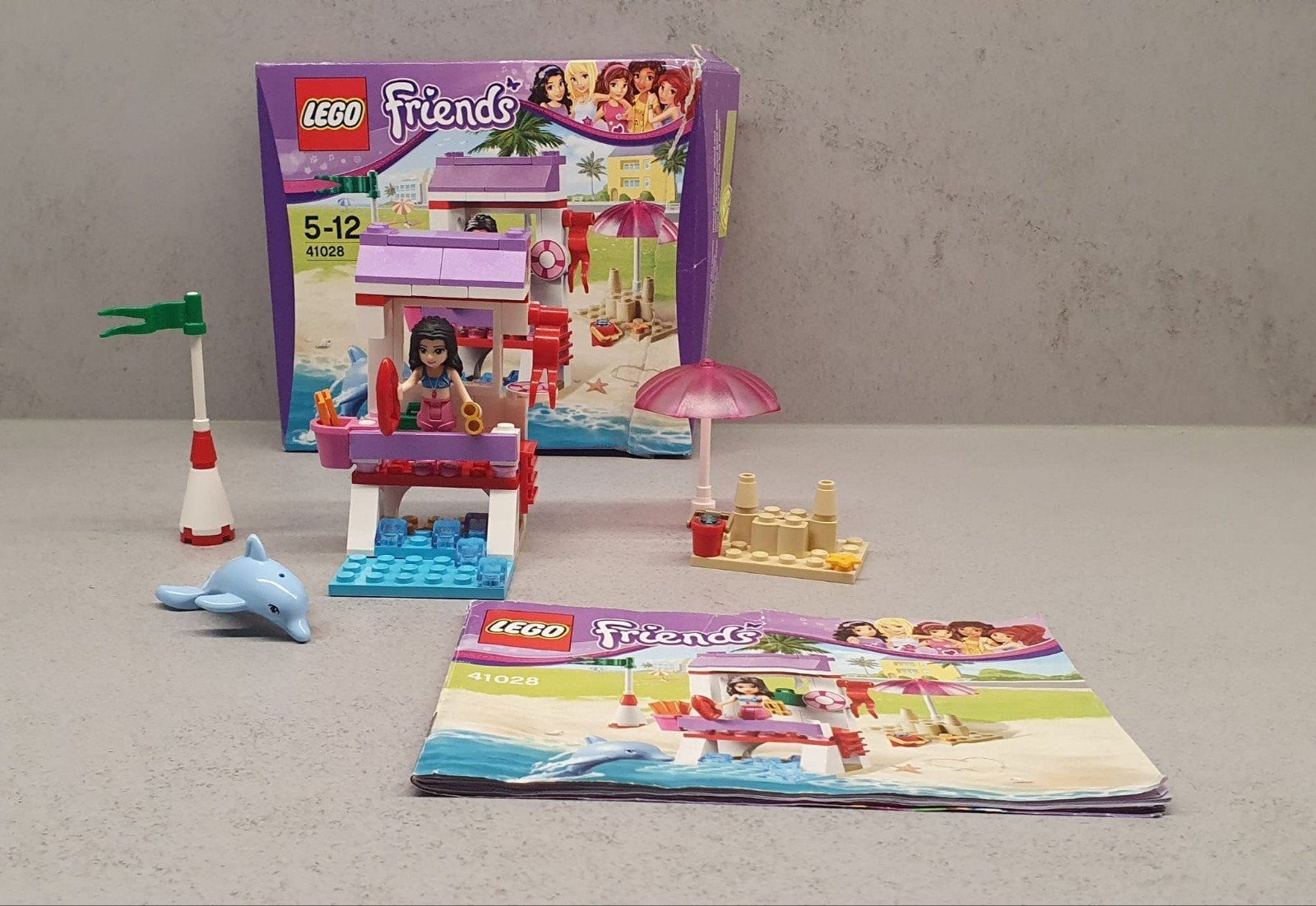 Lego Friends 41028 Compleet met doos(schade) en bouwboekje, Kinderen en Baby's, Inclusief instructies, Lego, Friends, Ophalen of Verzenden