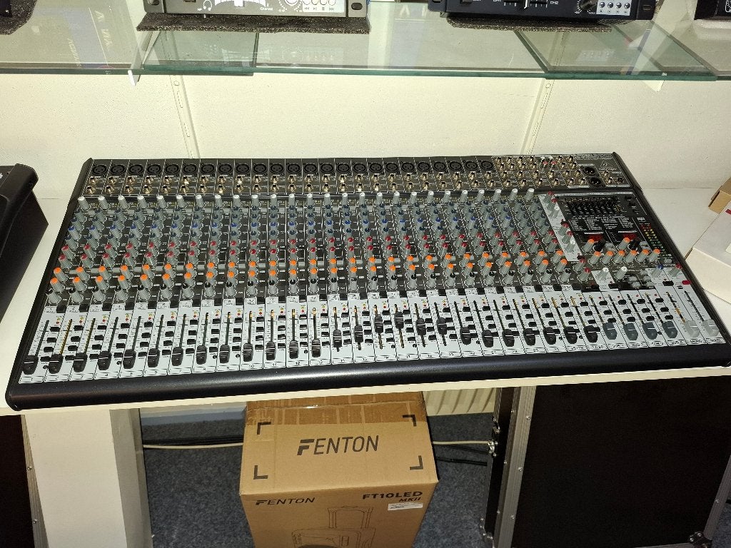 Behringer EuroDesk SX3242FX Nieuw met doos!, Ophalen, Nieuw, 20 kanalen of meer, Microfooningang