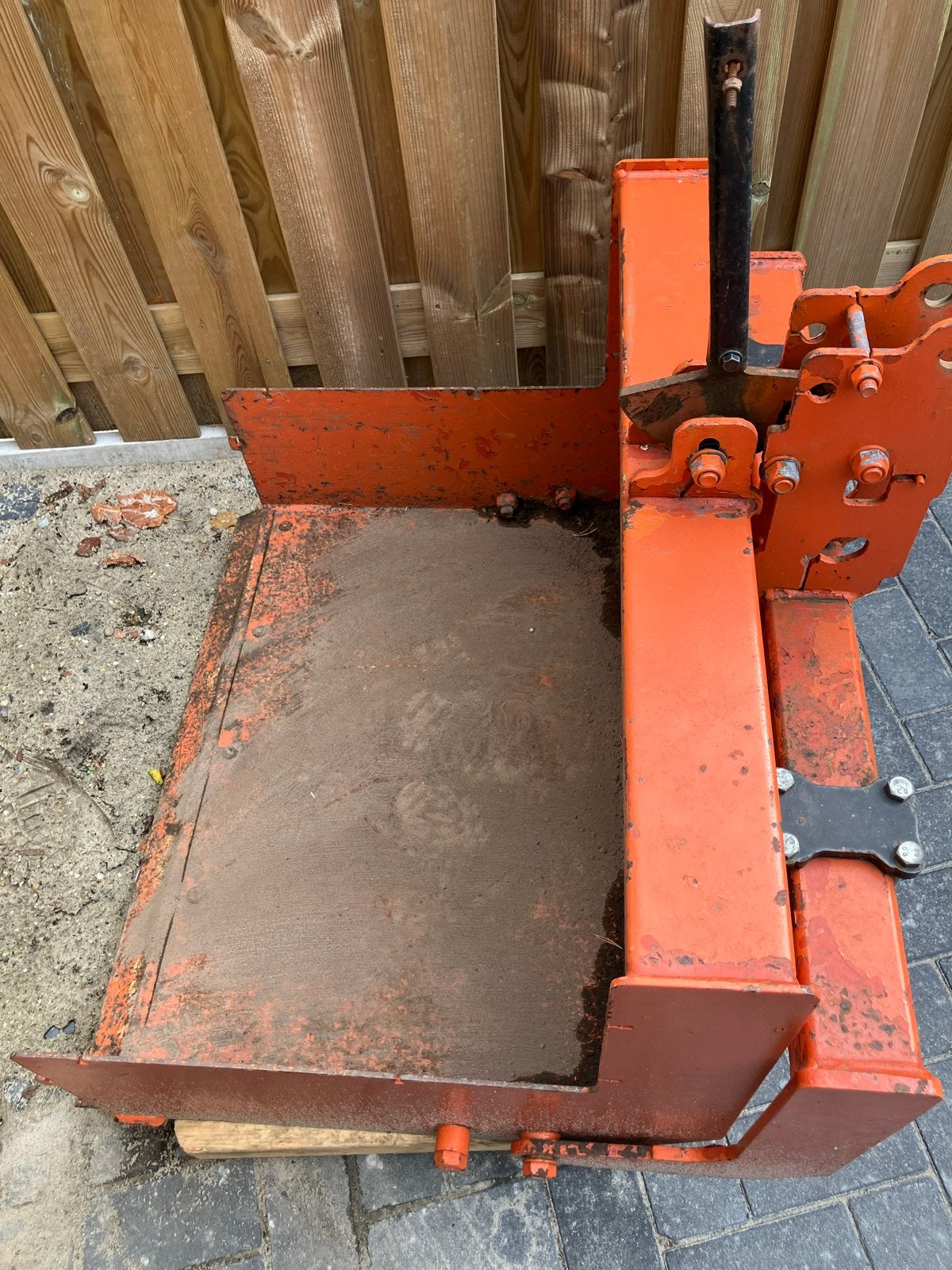 Kiepbaar grondbakje voor minitractor - 90x65 cm, Ophalen, Akkerbouw, Grondbewerking