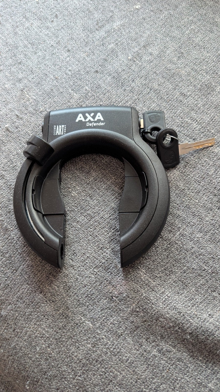 AXA Defender Ringslot - ART-gekeurd fietsslot, Fietsen en Brommers, Ophalen of Verzenden, Nieuw, Ringslot
