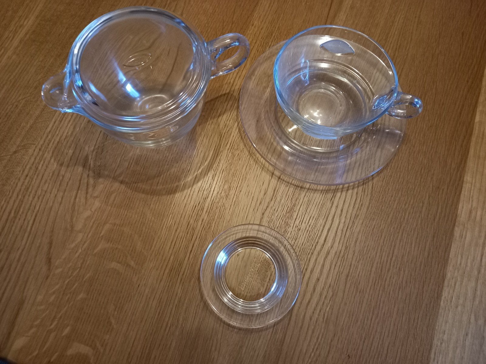 pickwick thee setje, Glas of Glazen, Ophalen of Verzenden, Overige stijlen, Glas