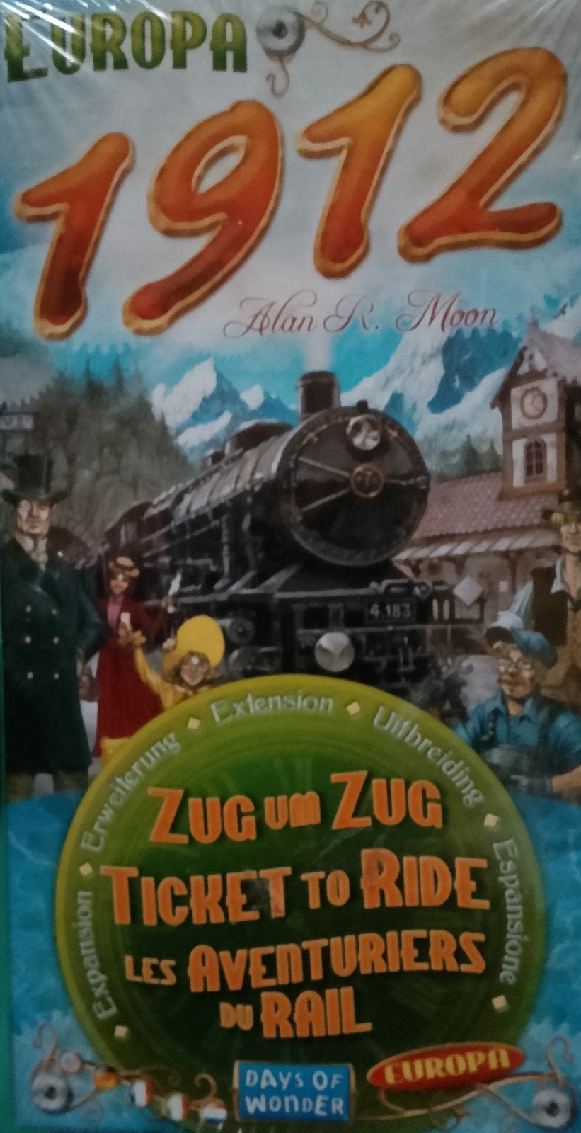Ticket to Ride Europa 1912 Uitbreiding! nieuw nog geseald, Hobby en Vrije tijd, Gezelschapsspellen | Bordspellen, Vijf spelers of meer