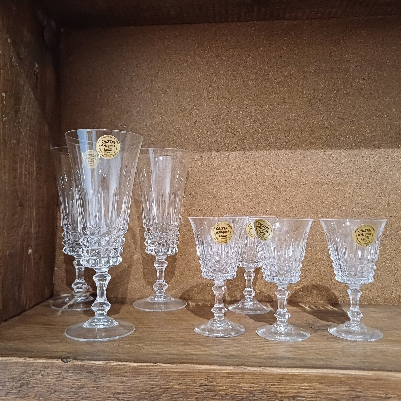 Cristal d Arques glasservies Tuilleries, Ophalen of Verzenden