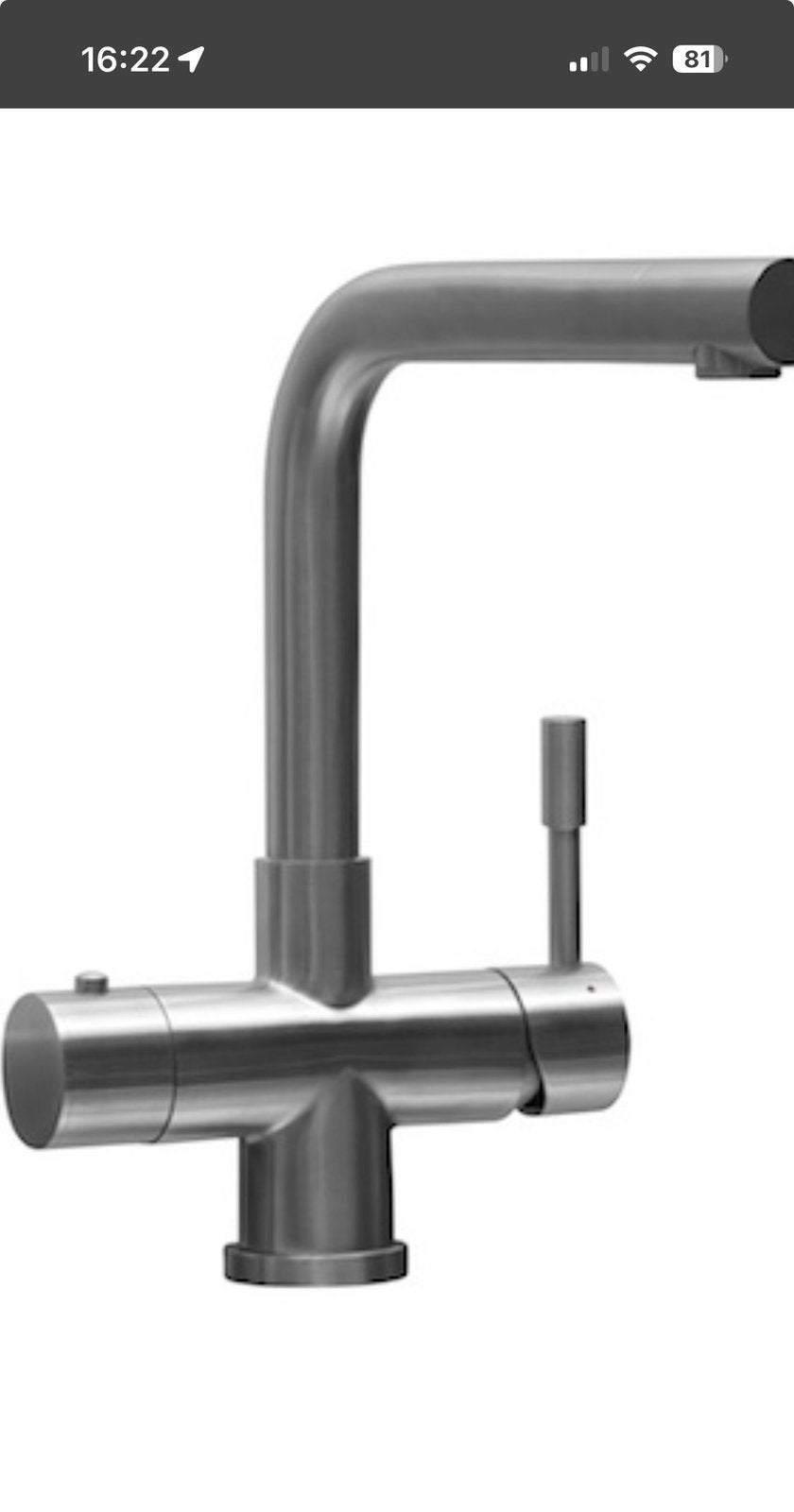 Franke 3 in 1 kokendwaterkraan, Ophalen of Verzenden, 25 tot 50 cm, 50 tot 100 cm, Minder dan 100 cm
