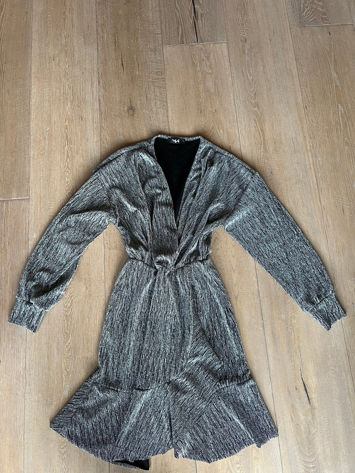 Most Wanted glitterjurk maat S, Ophalen of Verzenden, Zo goed als nieuw, Knielengte, Maat 36 (S)