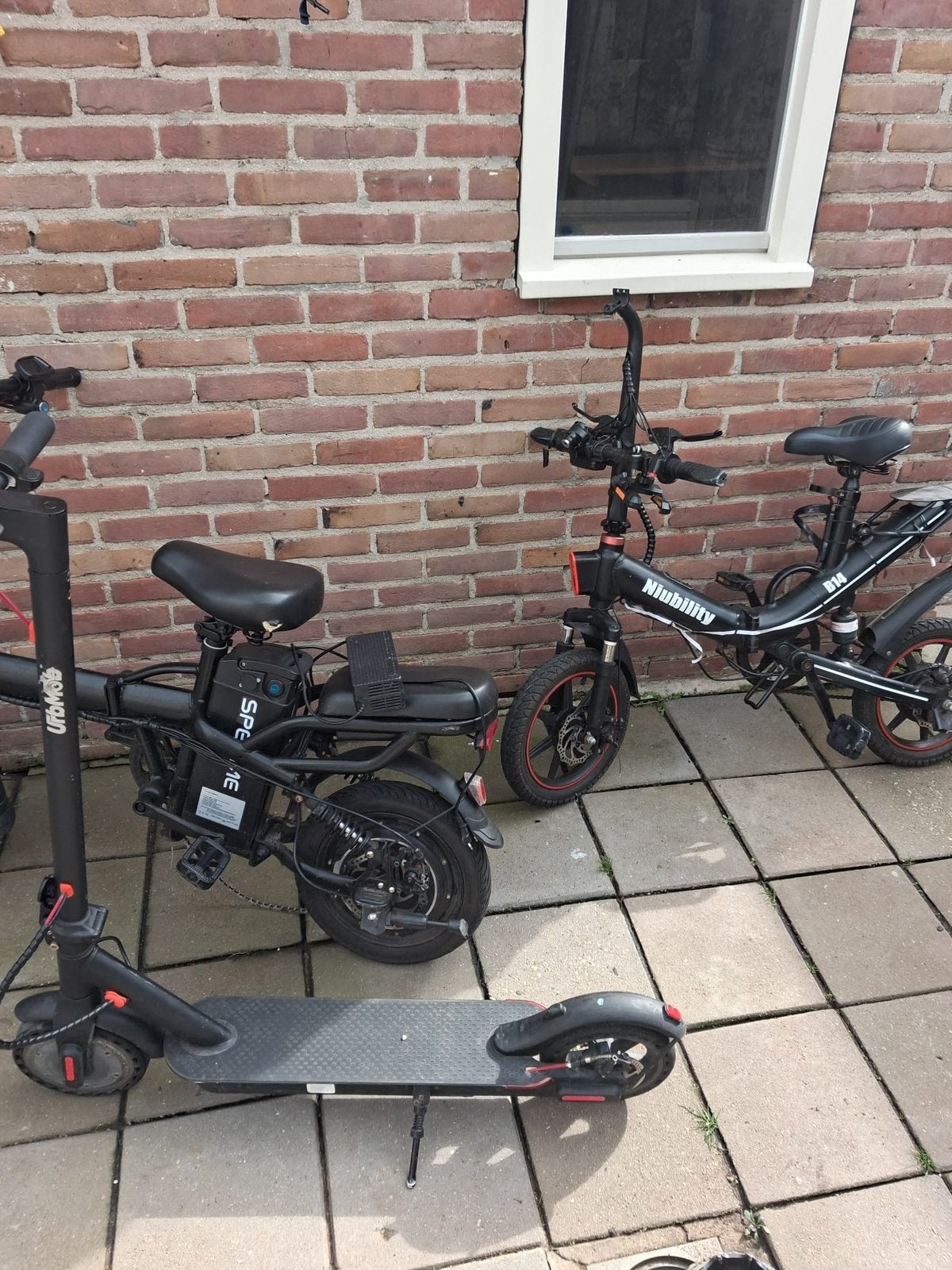 2x vouwfiets en step, Ophalen of Verzenden, Zo goed als nieuw