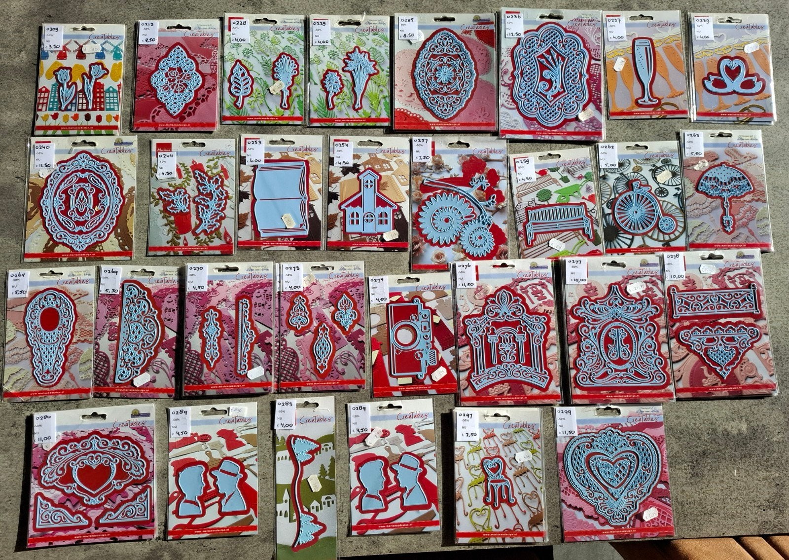 MARIANNE mallen CREATABLE 200 SERIE. NIEUW . NU HALVE PRIJS, Ophalen of Verzenden, Nieuw, Overige thema's, Pons of Mal