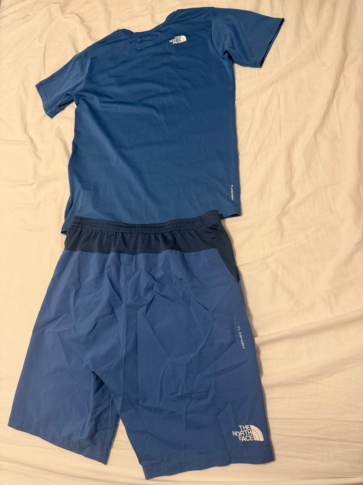 The North Face Zomer/Sportpak - Donker Blauw (164-176 cm), Ophalen of Verzenden, Zo goed als nieuw