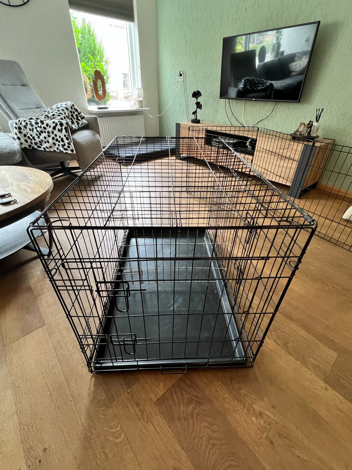 Opvouwbare bench, opvouwbare puppyren en bench verkleiner, Dieren en Toebehoren, Ophalen, Gebruikt