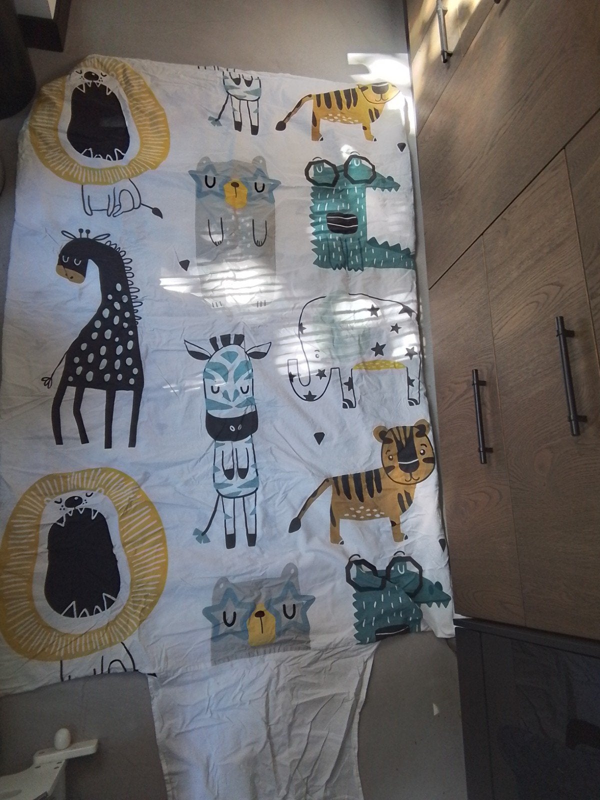 Dekbedovertrek  140x200, Ophalen of Verzenden, Zo goed als nieuw