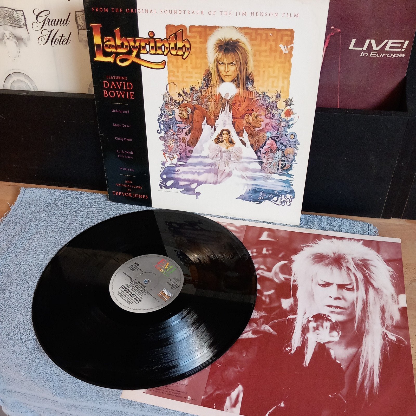 Lp david bowie labyrinth 1986, Ophalen of Verzenden, Gebruikt, 12 inch