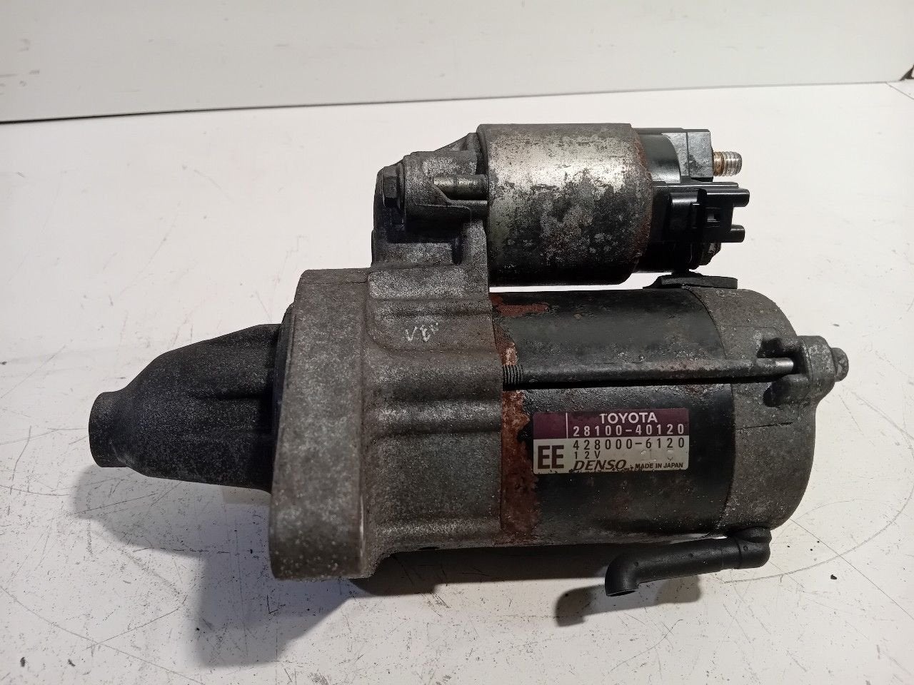 Startmotor Toyota iQ, Onderdelen@venauto.nl, Van der Ven Autorecycling B.V., Gebruikt, Daihatsu